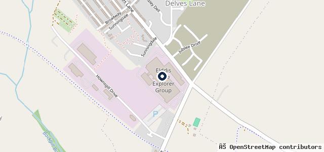 Map showing the location of Erwin Hymer Group UK Ltd