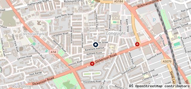 Map showing the location of Euro Testing Station