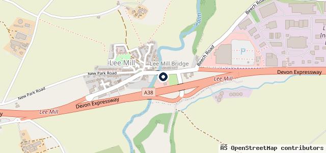 Map showing the location of Euroservice