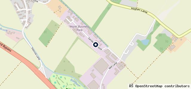 Map showing the location of M w Racing