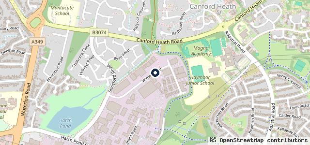 Map showing the location of ETS Truck and Van (Poole)
