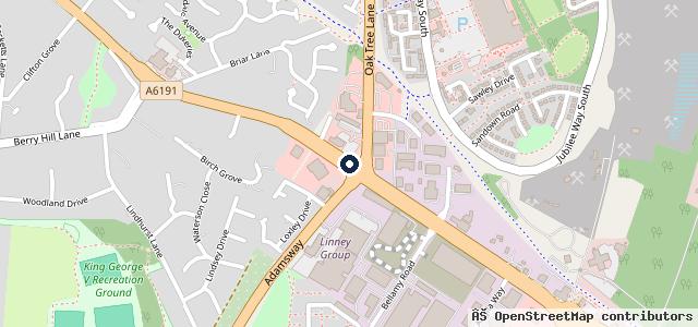 Map showing the location of Evans Halshaw Mansfield Nissan Authorised Repairer & Used Car Centre