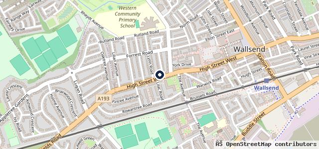 Map showing the location of Forster Auto Centre