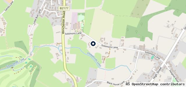 Map showing the location of Chase Vans Ltd