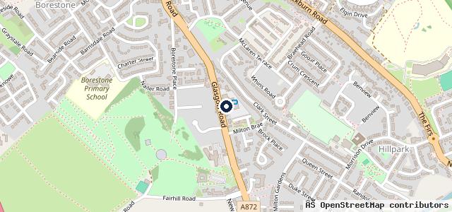Map showing the location of Arnold Clark Stirling Vauxhall