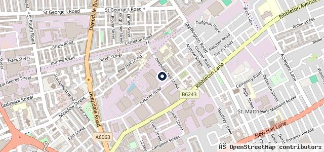 Map showing the location of Arthur's Garage Ltd