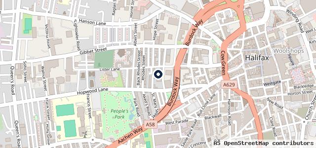 Map showing the location of Elliotts Autos Ltd