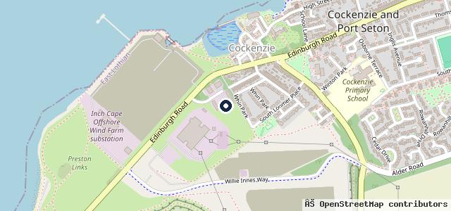 Map showing the location of Bosch Car Service - Bradbury Motors Ltd