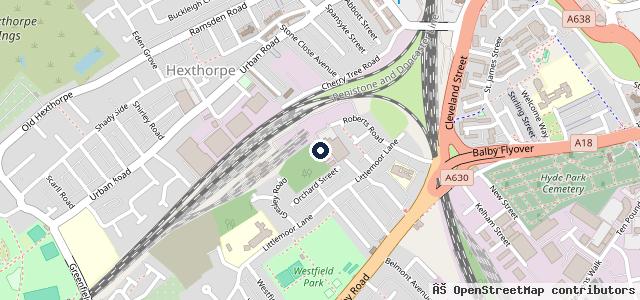 Map showing the location of Fast Fit Car & Commercials Ltd