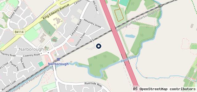 Map showing the location of Gav's Auto Services