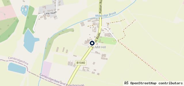 Map showing the location of John Newman Bodyworks ltd