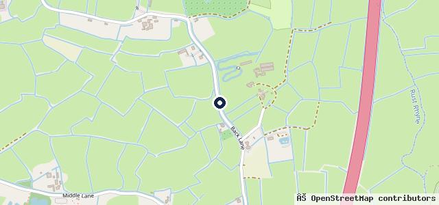 Map showing the location of Kingston Garage