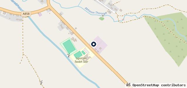 Map showing the location of Maciness Garage