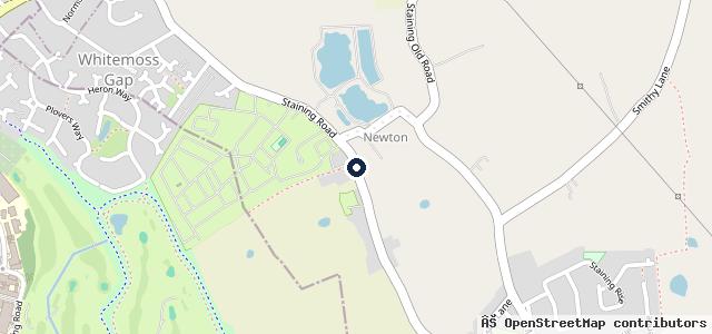 Map showing the location of Normoss Motors