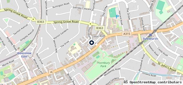 Map showing the location of Oriel Autofix MOT Centre