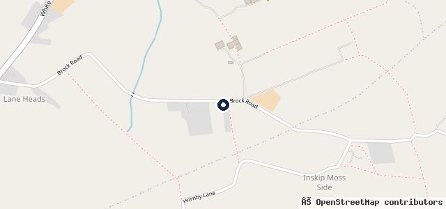 Map showing the location of R. J & I Wells