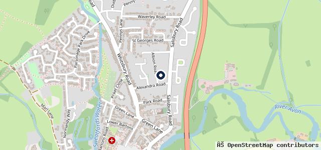 Map showing the location of R & M J Waters - Albion Road Garage