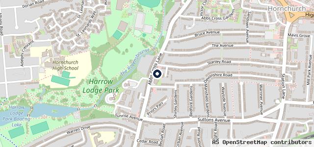 Map showing the location of 123 MOT Essex Ltd