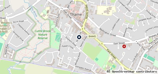 Map showing the location of A1 Motors