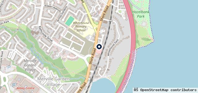 Map showing the location of Abbey Leisure Motorhome Dealer