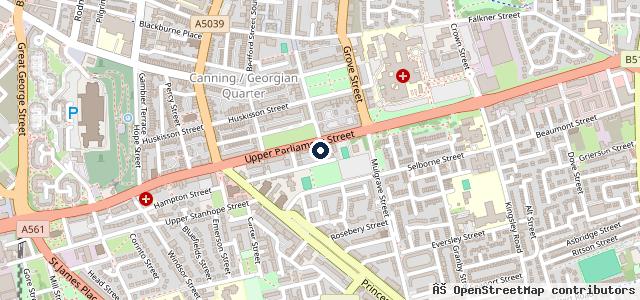 Map showing the location of Aghil's Mobile Mechanic
