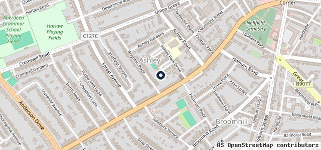 Map showing the location of Alan J Ross Motor Engineers