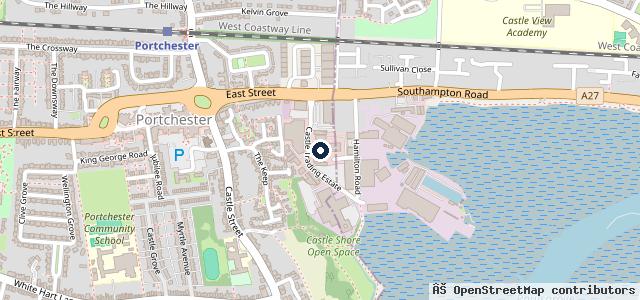 Map showing the location of Allcars1 Porchester Ltd