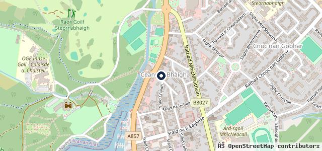 Map showing the location of Kiwis Garage