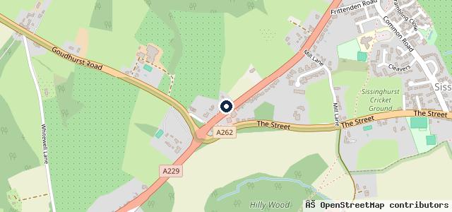 Map showing the location of Ashwal MOT Centre