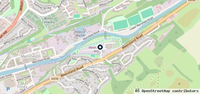 Map showing the location of Weensland Motor Centre Limited