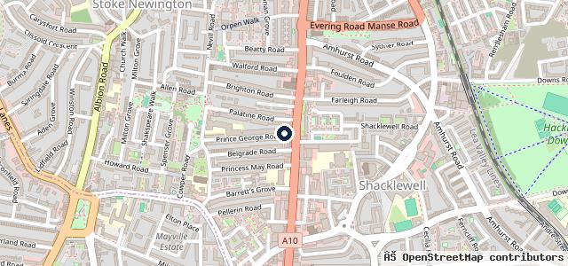 Map showing the location of Auto Capital Ltd - Vans & Electric Vehicle Sales