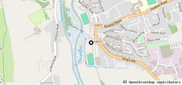 Map showing the location of Auto Repair & Exhaust Centre