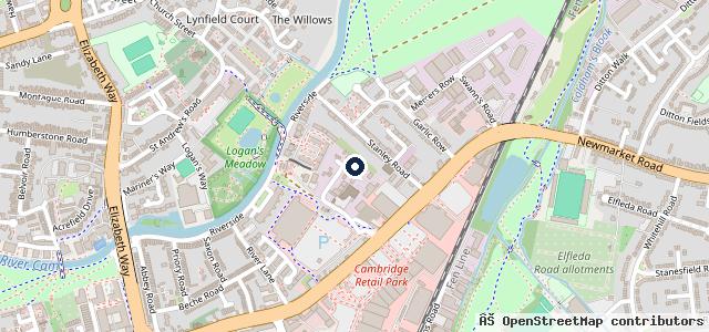 Map showing the location of Archdeacon Motors
