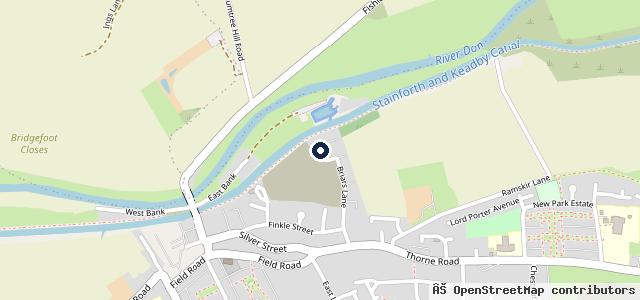 Map showing the location of Avon windscreens UK