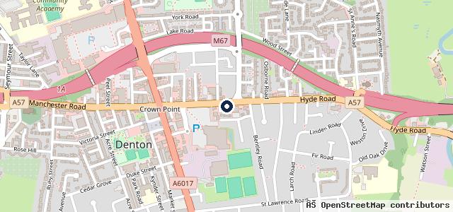 Map showing the location of AWB Motors