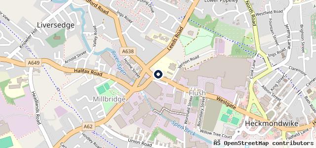 Map showing the location of BFC Motor Spares