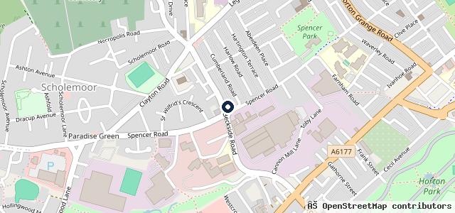 Map showing the location of B.F.S Servicing, M.O.T & General repairs