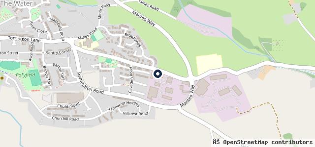 Map showing the location of Boards Vehicle Repairs