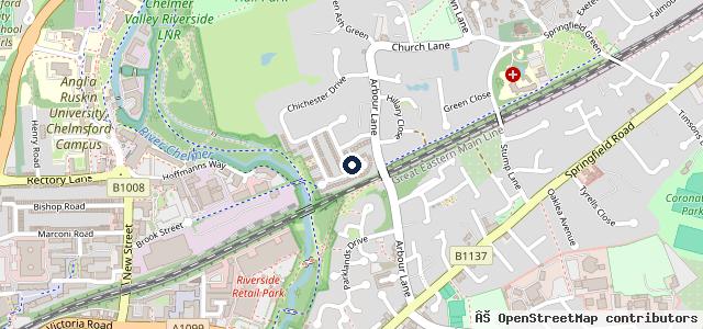 Map showing the location of Top1Cars Ltd