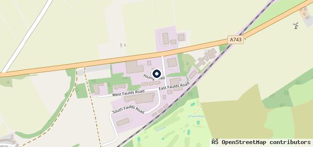 Map showing the location of Boyd's Motor Engineers
