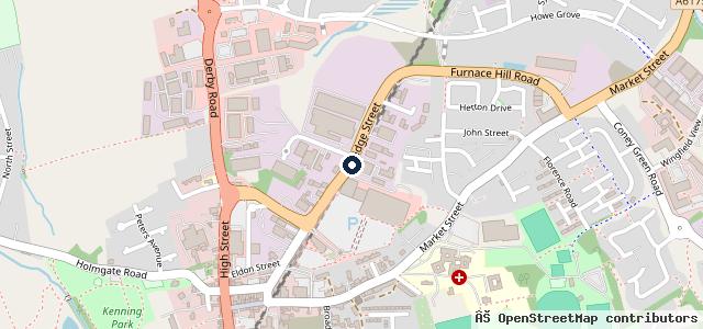 Map showing the location of Bown Bros