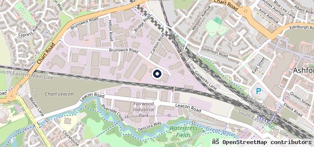 Map showing the location of C And D Autos