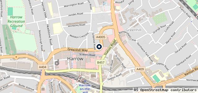 Map showing the location of Green Acres Services Limited