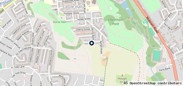 Map showing the location of Car Valeter Manchester/Cheshire