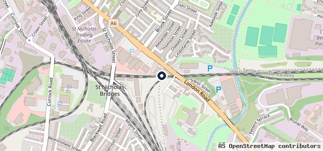 Map showing the location of Carlisle auto care ltd