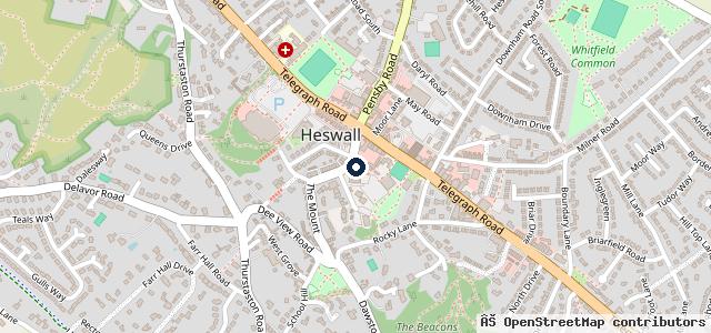 Map showing the location of Castle Motors