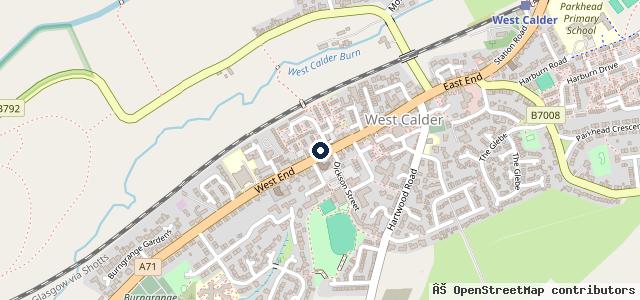 Map showing the location of C C S