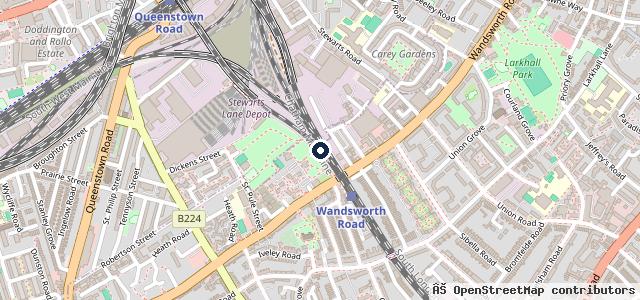 Map showing the location of Chequers Autos Limited