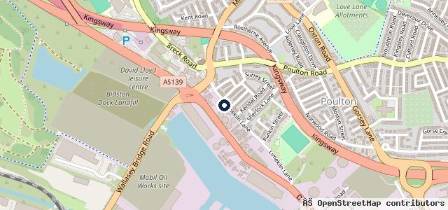 Map showing the location of Cheshire Auto Repairs