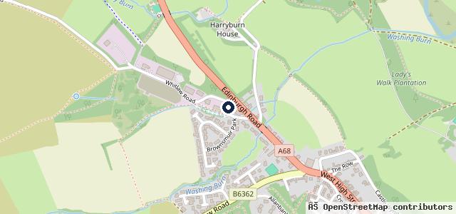 Map showing the location of Guardian Auto Repair Ltd